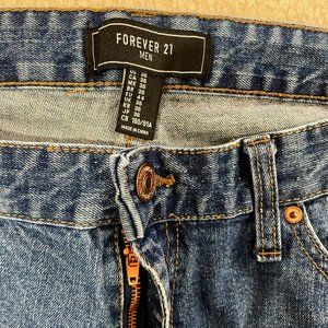 Forever 21 Men’s Jeans: Waist Size 36 w/copper-colored bling....